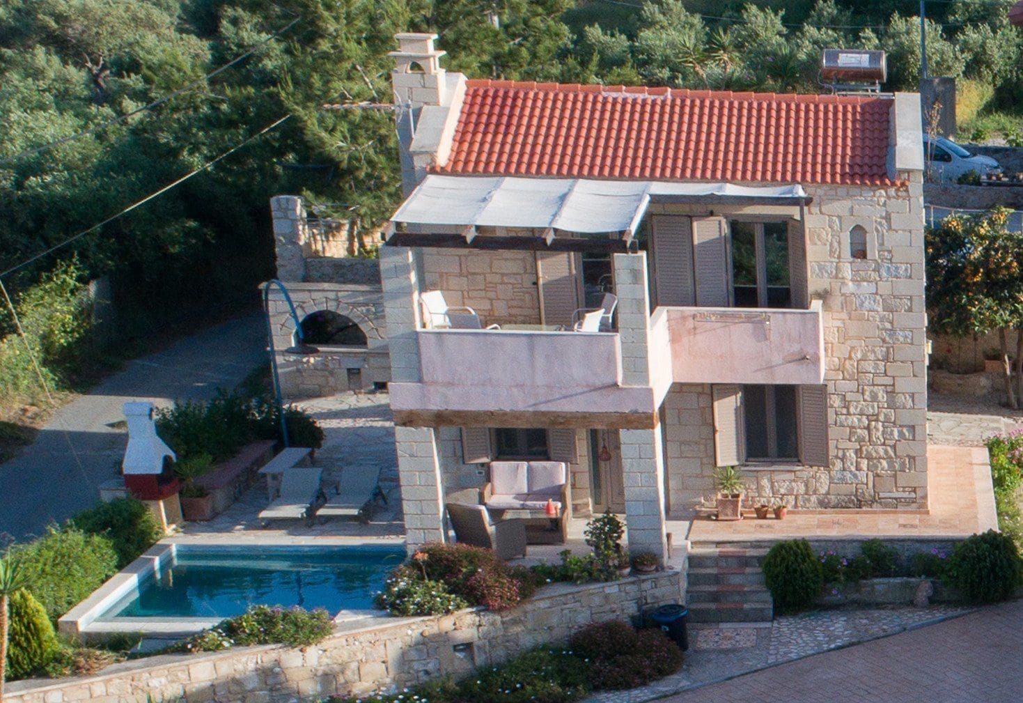 Pantanassa Villas Agia Marina  Екстер'єр фото